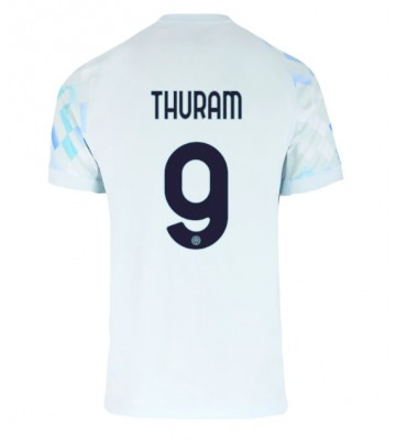 Inter Milan Marcus Thuram #9 Udebanetrøje 2025-26 Kortærmet
